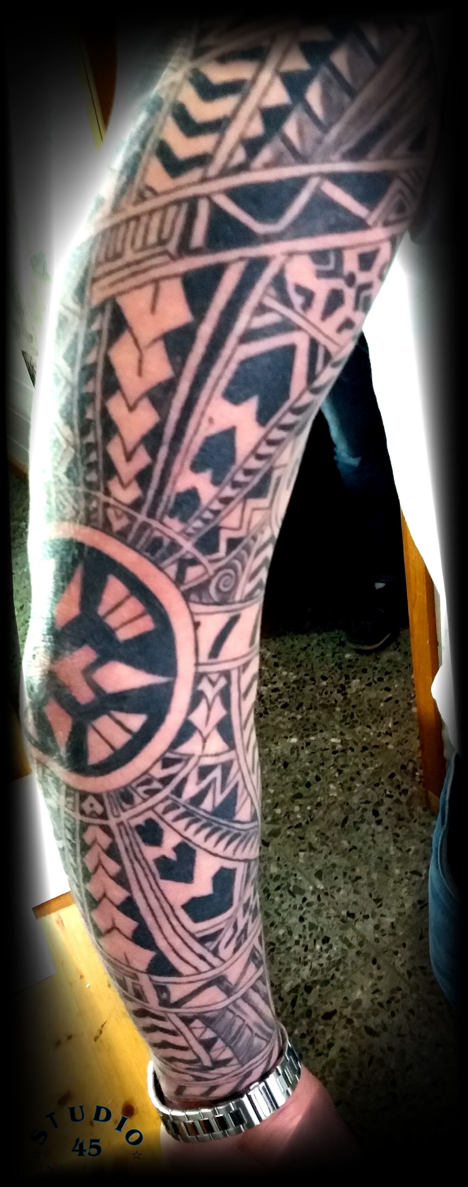 Maori Arm KI Generierte Vorlage Micha Tattoo Recklinghausen STUDIO 45